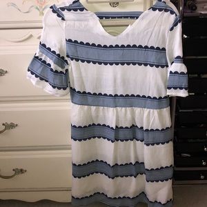 Nautical striped dress